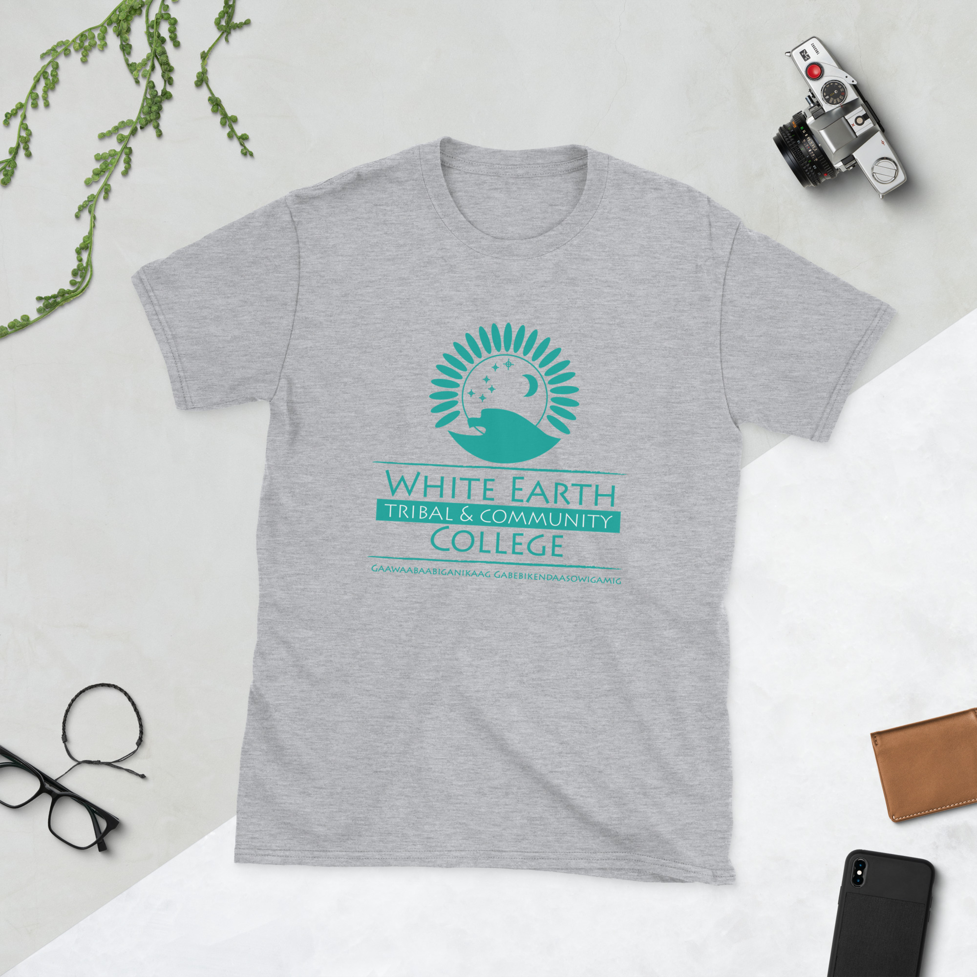 unisex basic softstyle t-shirt sport grey front